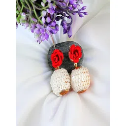 UNIVERSITY TRENDZ Gold Plated Floral Studs Earrings-picture-20