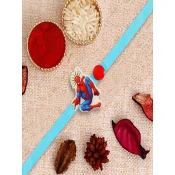 UNIVERSITY TRENDZ Kids Spiderman Rakhi With Roli Chawal-picture-28