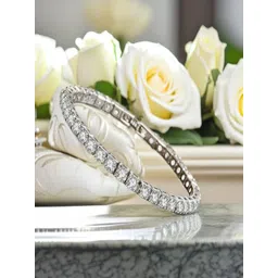 UNIVERSITY TRENDZ Women Crystals Antique Silver-Plated Wraparound Bracelet-picture-35