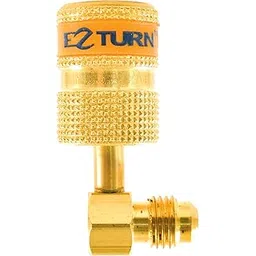Uniweld EZABM90 Ez-Turn® Anti-Blowback R410a Mini Split Adapter, 1/4" M.F. X 5/16" (1/2"-20) Female, 90°-picture-10
