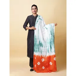 Unnati Silks Ethnic Motifs Dyed Tie and Dye Dupatta-picture-23