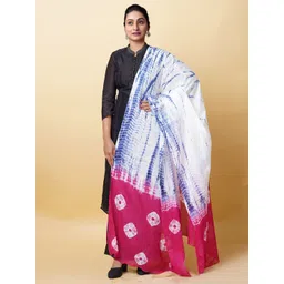 Unnati Silks Tie and Dye Dyed Cotton Dupatta-picture-13