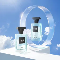 UNO AROMA Sky High Premium Perfume for Men & Women, Long Lasting Unisex Perfume, Best Gift for Women & Men, Eau De Perfume, Perfect for Any Occasion (50ml) Pack of 1 image 3