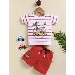 UNO KIDS Boys Printed T-shirt with Shorts-picture-47