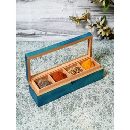 Unravel India Blue Solid Wood Set-picture-21