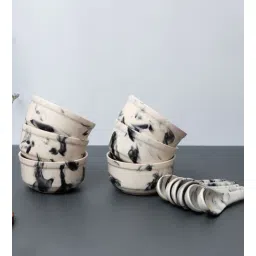 unravel india Vintage Chronical of Italy (Set of 12) Ceramic Soup Bowl-picture-28