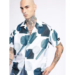 UNRL Abstract Printed Casual Shirt-picture-19