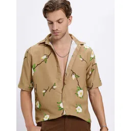 UNRL Men FloralPrinted Casual Shirt-picture-28