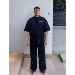 UNRL Pure Cotton Drop-Shoulder Sleeves Relaxed Fit Casual Shirt-picture-30