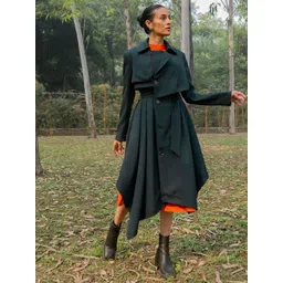 UNRUSH Women Single-Breasted Overcoat-picture-14