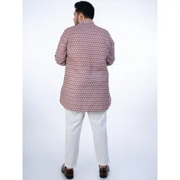 UNSIZED Men Paisley Printed Kurta image 4