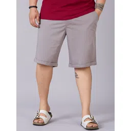 UNSIZED Men Regular Fit Mid-Rise Cotton Shorts-picture-37