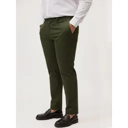 UNSTD Men Classic Easy Wash Pleated Chinos Trousers-picture-15