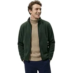 unstd Men Fleece Zip-Up Jacket | Winter Warm Full Sleeve Outerwear | Soft & Lightweight Casual Jacket-picture-52
