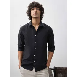 UNSTD Men Solid Cotton Casual Shirts-picture-21