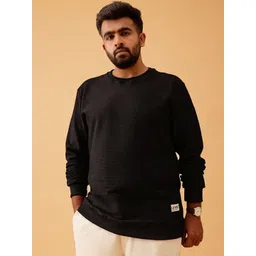 UNSTD Men Textured Pullover Sweatshirt-picture-26