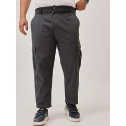 UNSTD Men Urban Slim Easy Wash Cargos Trousers-picture-12