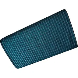 Unstitched Woolen Shirt Kurta Fabric, Teal Blue with Geometric Pattern, Premium Cotswool, Formal Ethnic Wear-picture-10