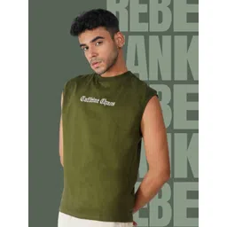 Untamed Clothing Men Typography Printed Round Neck Cotton Relaxed Fit T-shirt-picture-36