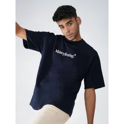 Untamed Clothing Men Typography Printed Round Neck Cotton Relaxed Fit T-shirt-picture-41