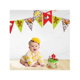 Untumble Barnyard Farm Animal Pennant Banner Multicolour -  Length 304.8 cm-picture-10