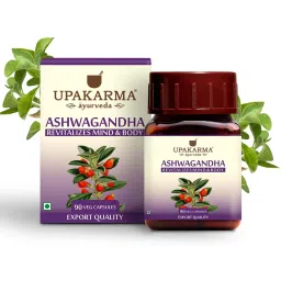 Upakarma Ayurveda Ashwagandha Extract,  90 capsules -picture-18