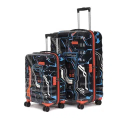 uppercase Cyber Punk Unisex Set Of 2 Hard Case Suitcase-picture-21
