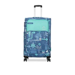 uppercase JFK Printed Hard-Sided Large Trolley Bag-picture-18