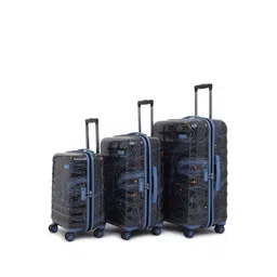 uppercase Topo Set Of 3 Printed Hard-Sided Trolley Bags-picture-16