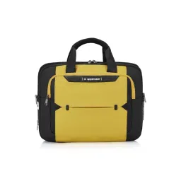 Uppercase Yellow Colorblock Messenger Bag-picture-27