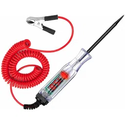 uptodatetools Automotive Test Light, LED Digital Circuit Tester, DC 3V-48V Auto Car Tester Pen Digital Voltage Tester-picture-32