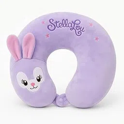 UPUNITOZ Travel Neck Pillow for Women – Plush U-Shaped Support Cushion with Unicorn Fiber Filling, Soft & Comfortable Head and Neck Pillow for Car, Flight & Train – Purple-picture-31