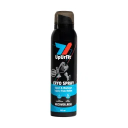 UpUrFit Rapid Pain Relief Cryo Spray | Quick Pain Freeze and Anti-inflammatory action | Cryotherapy - Soothing Relief for Strains, Sprains & Knocks | Menthol & Curcumin inflused (150 ML)-picture-23