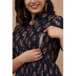 ur7 Women Printed Viscose Rayon Anarkali Kurta-picture-18