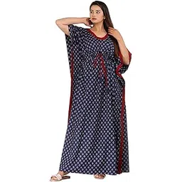 urali Women's Printed 100% Cotton Kaftan-picture-17