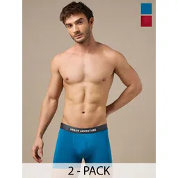 URBAN ADVENTURE Pack of 2 Mid-Rise Anti-Bacterial Short Trunks 2UAM-005-T-picture-28