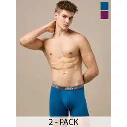 urban adventure URBAN ADVENTUREPack Of 2 Mid-Rise Trunk 2UAM-003(LAGOON-WINE)-picture-16