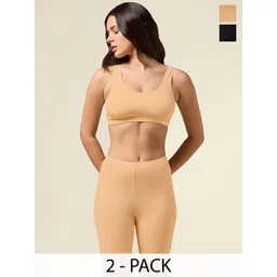 URBAN ADVENTURE Women Pack of 3 Cycling Sports Shorts with Antimicrobial Technology-picture-27