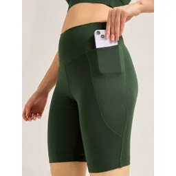 URBAN ADVENTURE Women Skinny Fit High-Rise Cycling Sports Shorts-picture-18