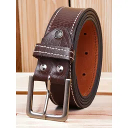 URBAN ALFAMI Men Textured Leather Belt-picture-35