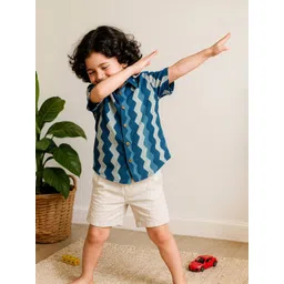 Urban Birdie Boys Comfort Printed Casual Shirt-picture-30