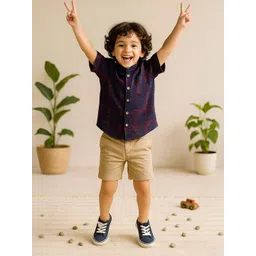 Urban Birdie Boys Comfort Printed Casual Shirt-picture-26