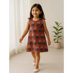 Urban Birdie Ethnic Motifs Print A-Line Mini Dress-picture-41