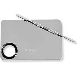 URBAN BOX Stainless Steel Makeup Mixing Palette for Beauty Costmetic.Makeup Palette For Nail Art Makeup-picture-38