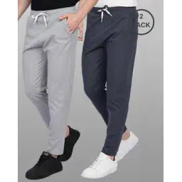 urban buccachi Pack of 2 Men Straight Track Pants with Elasticated Waist-picture-45