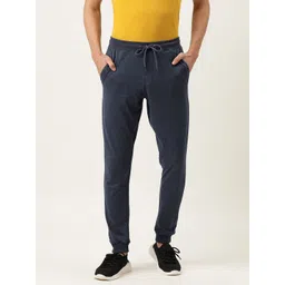 Urban Dog Men Blue Cotton Knitted Track Pant-picture-29