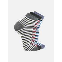 Urban Dog Men Pack of 3 Patterned Ankle-Length Socks-picture-31