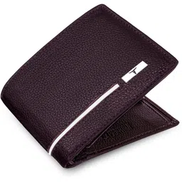 urban forest Men Casual, Formal, Travel Brown Genuine Leather RFIDWallet image 2