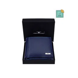 URBAN FOREST Men Blue Leather Two Fold Wallet-picture-14