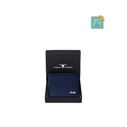 URBAN FOREST Men Blue Leather Two Fold Wallet-picture-13